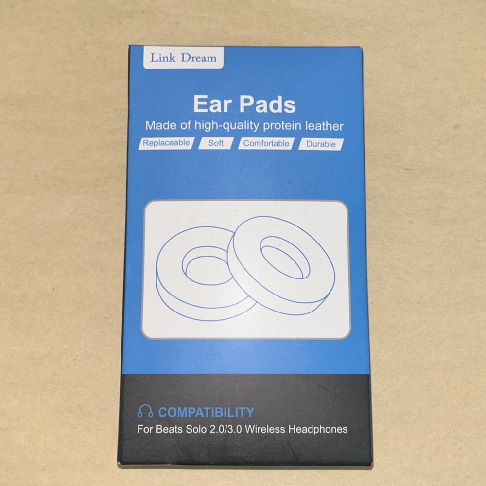 Beats Solo - Ear Pad Replacement .Compatible with Wireless Solo 2.0/3.0